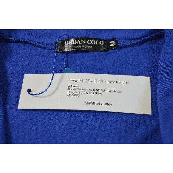 Urban Coco Cardigan Top Women's Size Medium Blue New with Tags - Picture 7 of 8